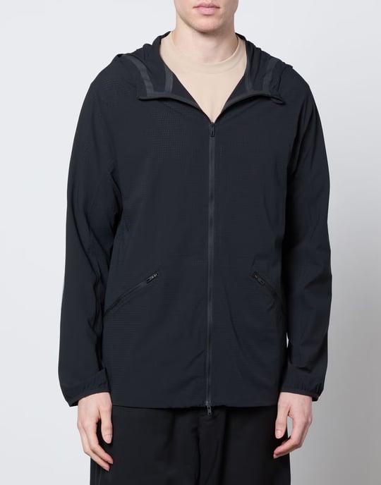 Running Logo Ripstop Hooded Jacket - Image 3