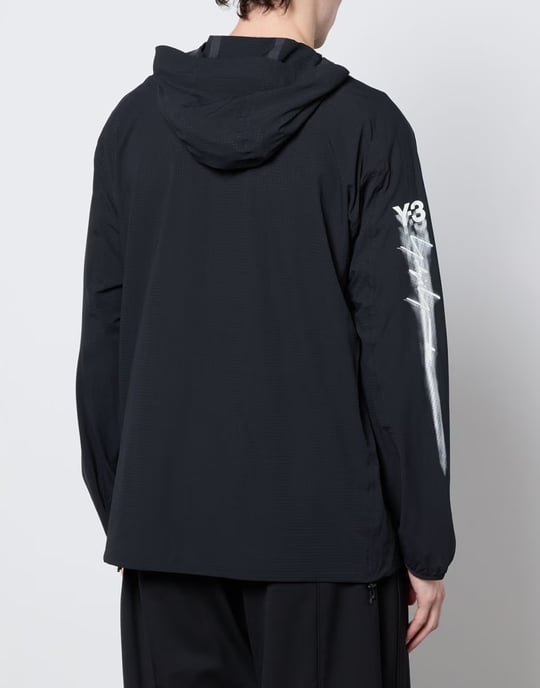 Running Logo Ripstop Hooded Jacket - Image 4