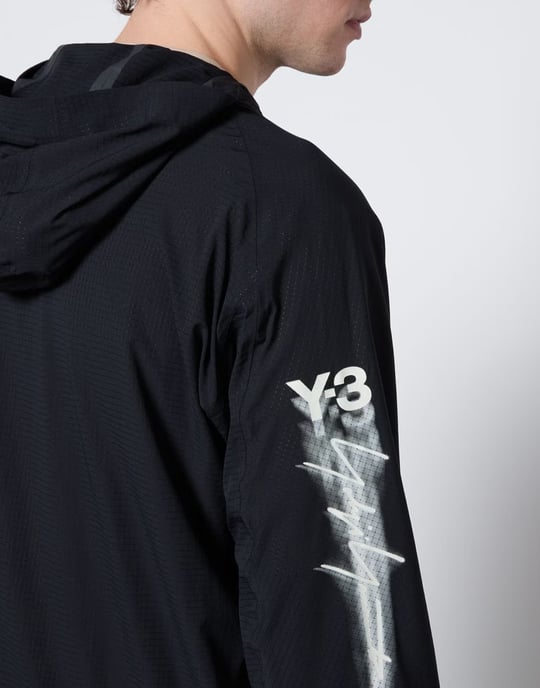 Running Logo Ripstop Hooded Jacket - Image 5