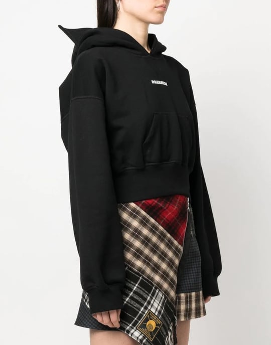 Cap-Crop Hoodie - Image 3