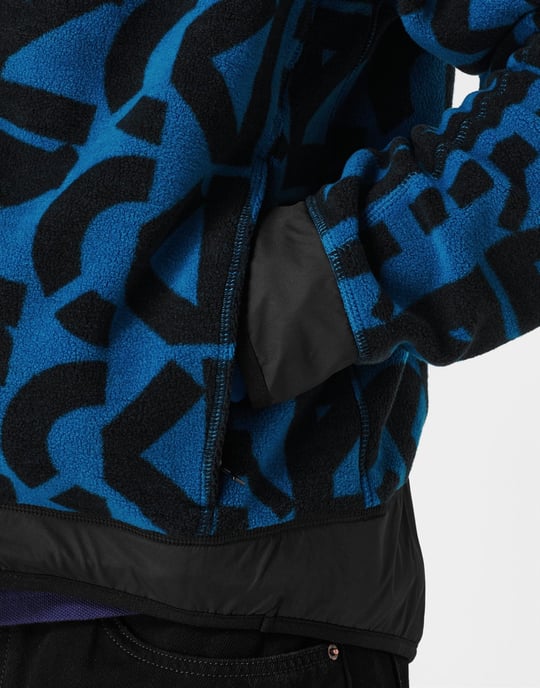 Hoodie met ritssluiting en monogram over de hele stof - Image 5