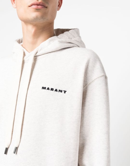 Hoodie met geborduurd Marcello-logo - Image 5