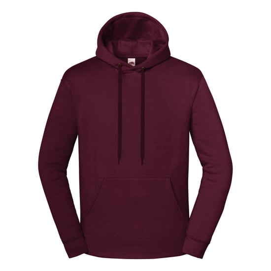 Fruit of the Loom Unisex Adult Iconic Premium Hoodie (Bourgondië) - Image 1