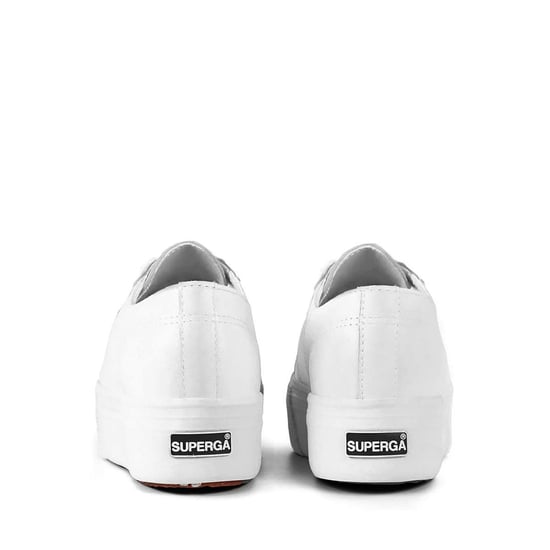 Superga Volwassen unisex 2730 nappaleer sportschoenen (Wit) - Image 3