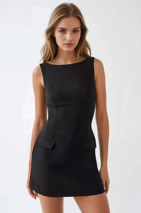 Aansluitende Mini-jurk met Shorts - Image 1