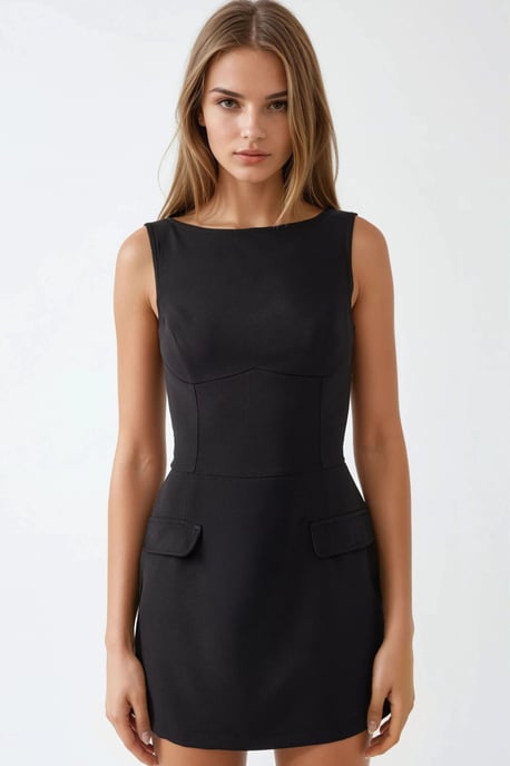Aansluitende Mini-jurk met Shorts - Image 5