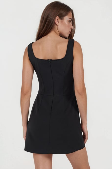 Klepzak Mini-jurk met Ingebouwde Shorts - Image 3