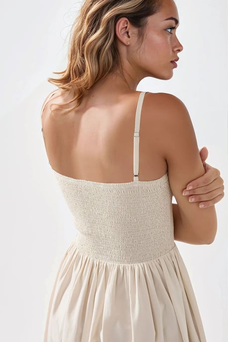 Vierkante Hals A-Lijn Maxi Jurk - Image 6