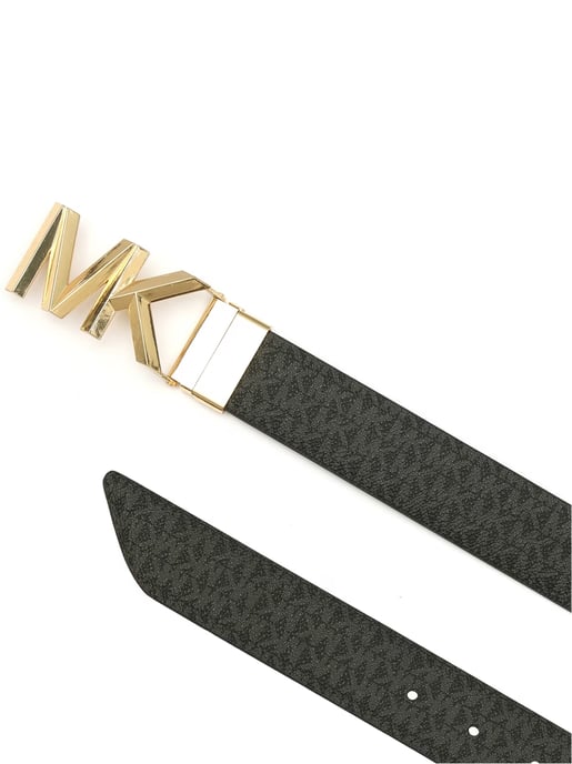 MK gesp omkeerbare monogram riem - Image 3