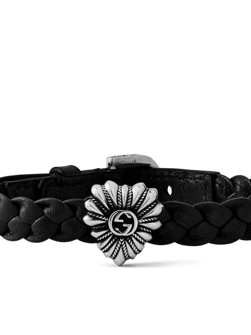 GG Logo Leren Kettingarmband - Image 3