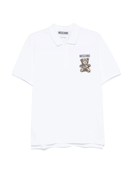 Polo shirt met teddybeerlogo - Image 1