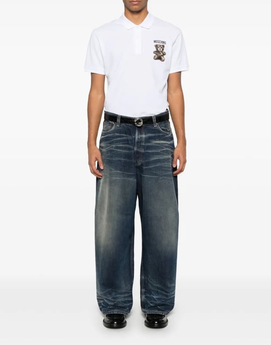 Polo shirt met teddybeerlogo - Image 2