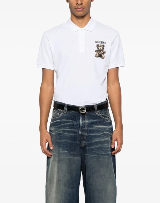 Polo shirt met teddybeerlogo - Image 4