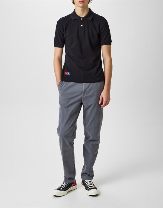 Polo shirt met Heart Invader-logo - Image 2