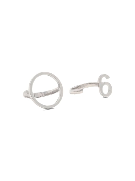 Set van 6 ringen met logo, bestaande uit 2 ringen - Image 1
