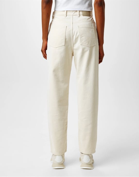 Cropped jeans met taps toelopende pijpen - Image 5
