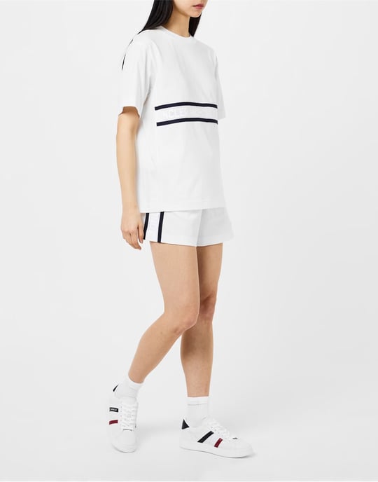 Shorts met streepdetails en logo - Image 2
