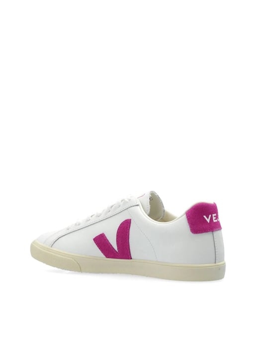 Esplar leren sneakers met logo - Image 3