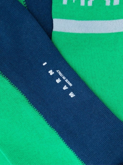 Sokken met logo-intarsia en kleurblokken - Image 3
