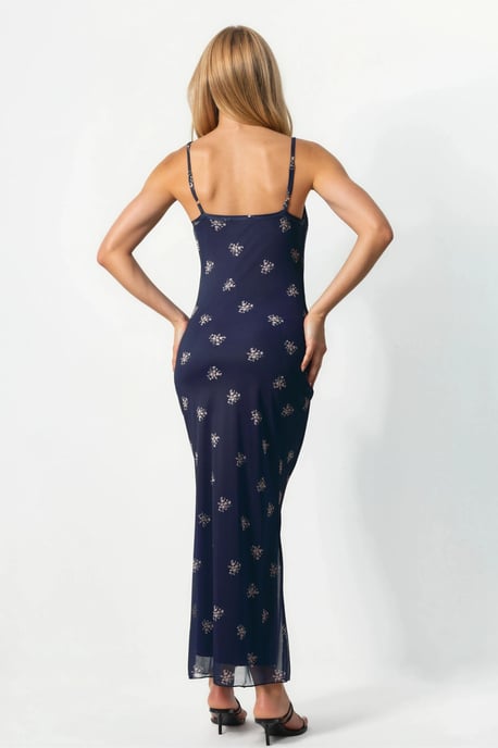 Geprinte Bodycon Maxi Jurk - Image 3