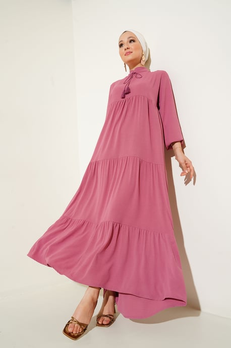 Maxi-jurk met Strikdetail - Image 1