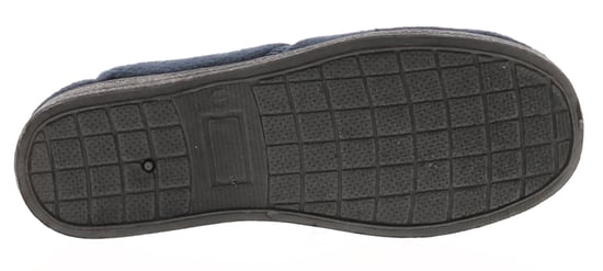 Nieuwe jongens/kinderen blauwe twin gusset polar fleece slippers - Image 5