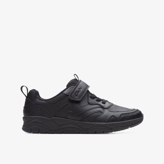 ClowderSprintO Zwarte Leren Schoenen - Image 1