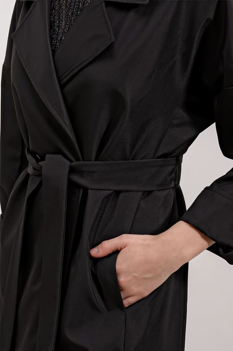Gepolsterd Dubbelzijdig Trenchcoat - Image 2