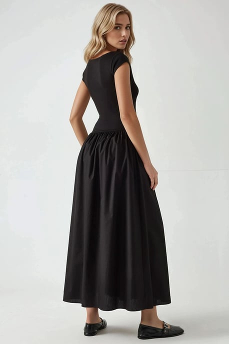 Bootcut A-Lijn Maxi Jurk - Image 4