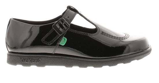 Kickers Fragma T lakschoenen voor dames, zwart - Image 2