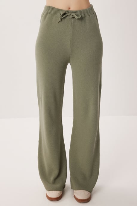 Geribbelde Brei Co-Ord Set met Knopen sluiting - Image 6