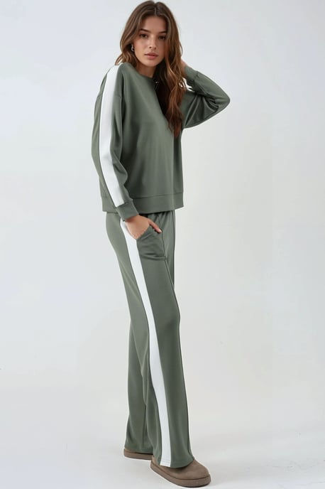 Modal Touch Regular Fit Sweatshirt en Broek Set - Image 2