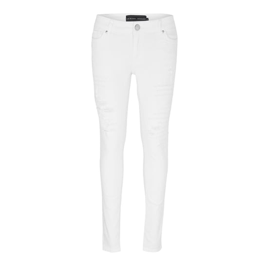 Men's Criminal Damage Camden Jean in White - Image 1