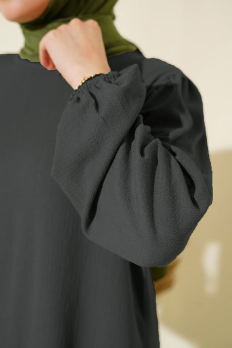 Gelaagde Lange Mouwen Tuniek en Wijd Been Broek Set - Image 3