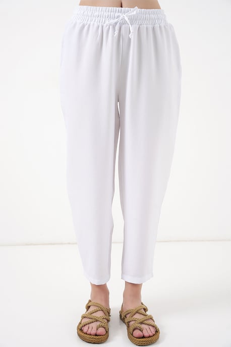 Linnenmix Lange Mouwen shirt en Broek Set - Image 4