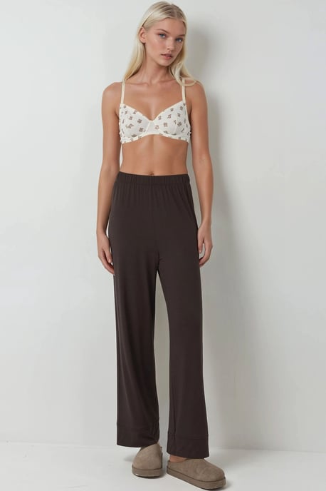 Overhemdkraag Pyjama Set met Lange Mouwen en Knopen - Image 6