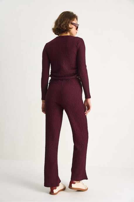 Aansluitende Twee-delige Set met Flared Broek - Image 6