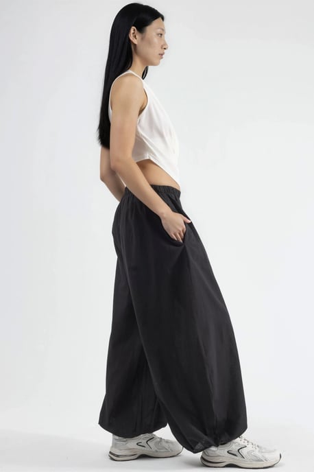 Elastische Taille Ballonbroek met Zakken - Image 4