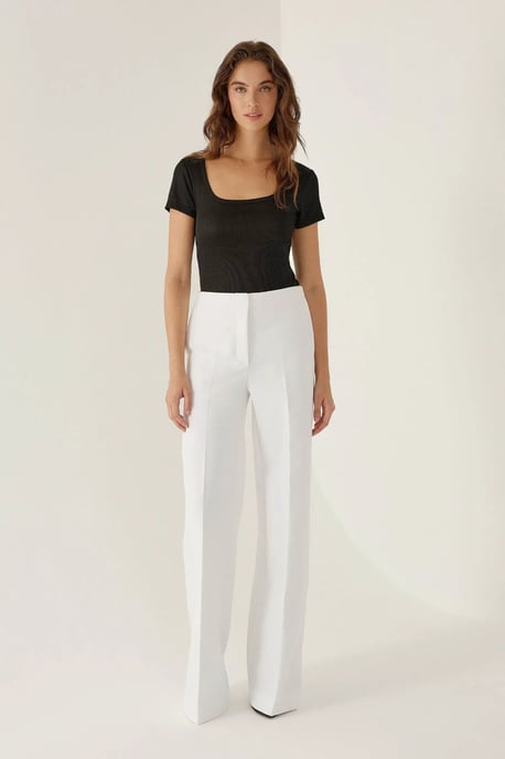 Slim Fit T-shirt Bodysuit - Image 2