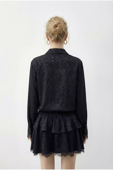 Leopardprint Shirtjurk met Ceintuur - Image 5