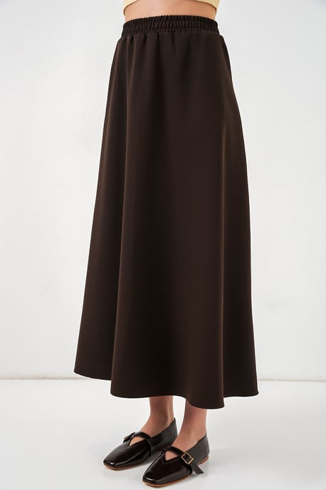 Hoge Taille A-Lijn Maxi Rok - Image 2