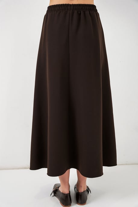 Hoge Taille A-Lijn Maxi Rok - Image 6