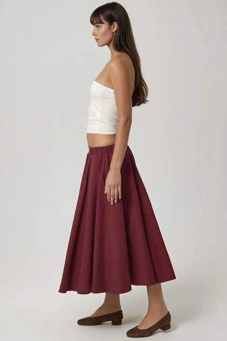 Maxi A-vormige Rok - Image 3