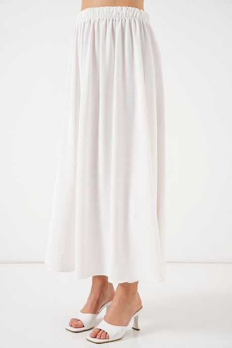 Maxi Rok met Elastische Taille - Image 2
