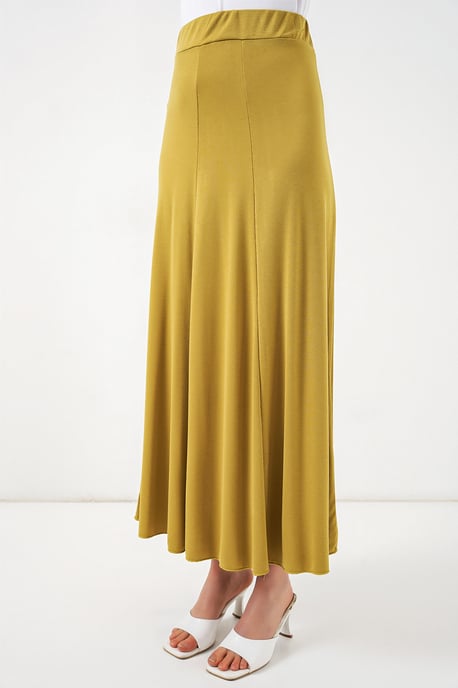 Hoge Taille A-Lijn Maxi Rok - Image 2