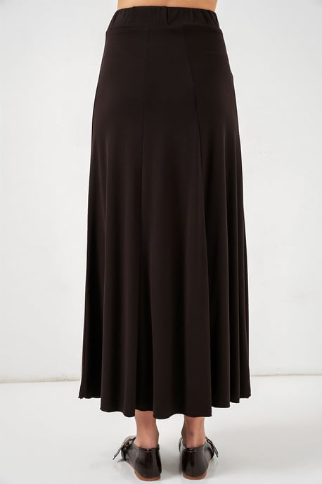 Hoge Taille A-Lijn Maxi Rok - Image 5