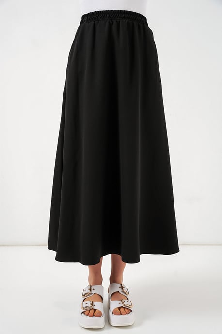 Hoge Taille A-Lijn Maxi Rok - Image 4
