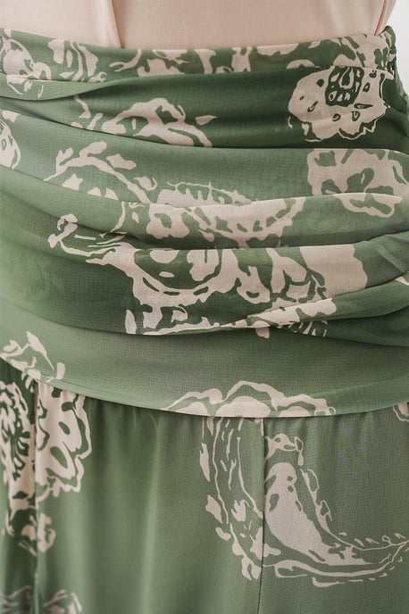 Hoge Taille Paisley Maxi Rok - Image 6