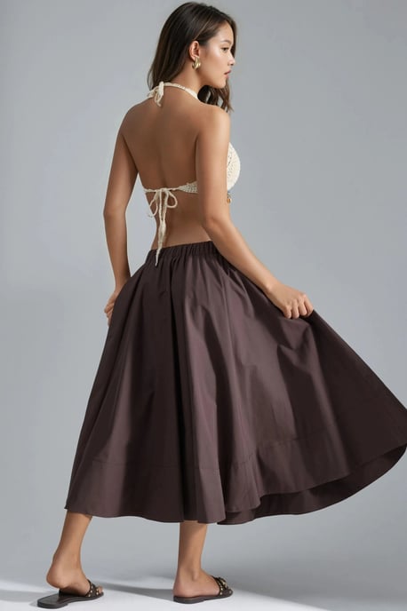Maxi A-Lijn Fit Rok - Image 3