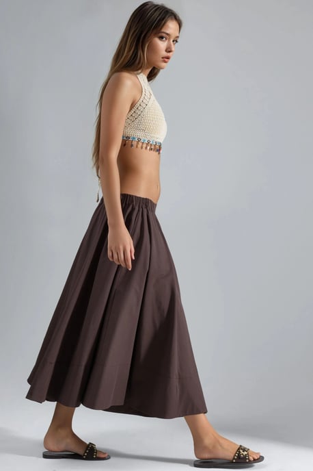 Maxi A-Lijn Fit Rok - Image 6